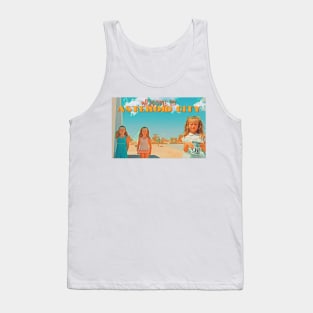 Asteroid City Postcard Triplets Tank Top